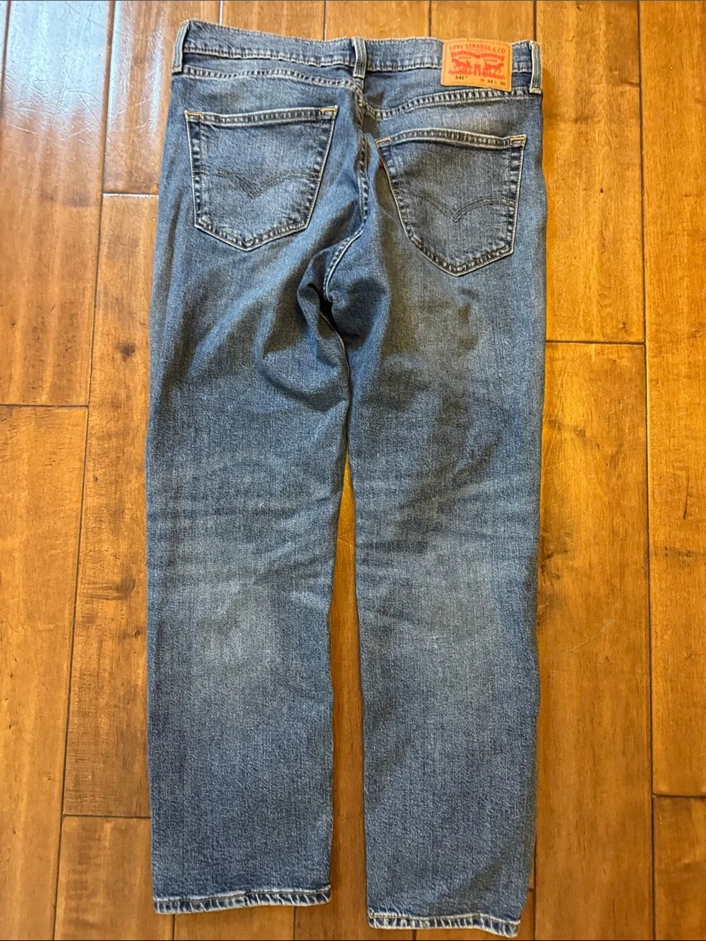 Levi's 541 Relaxed Fit Men's Denim Jeans in Blue 34x30